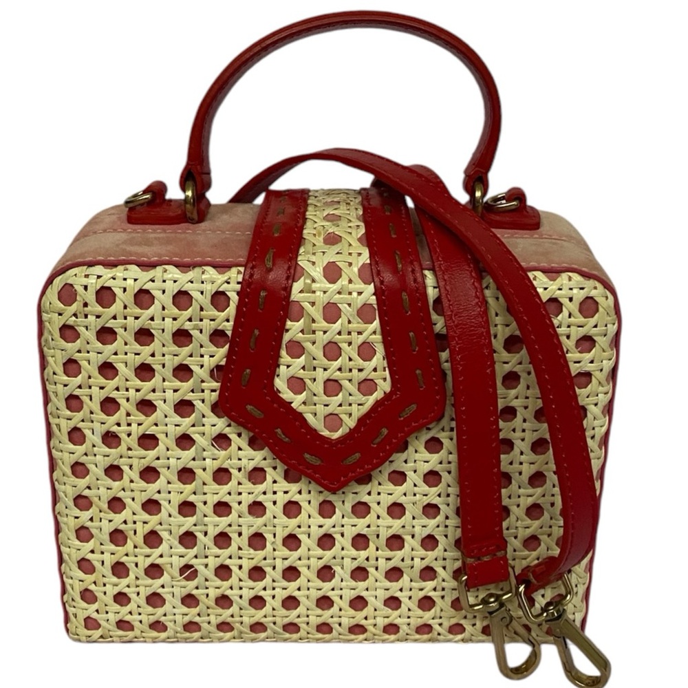 Mehry Mu Fey mini box top handle purse